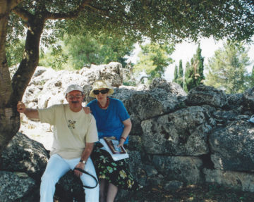 Με τον ποιητή Ηλία Κεφάλα