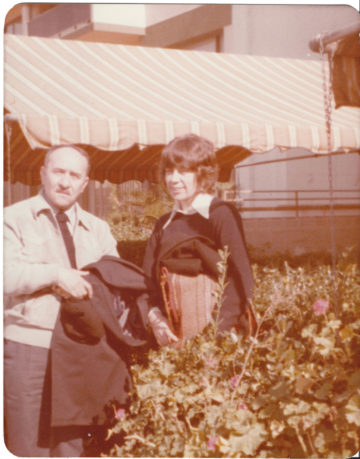 Με τον ποιητή Δ.Μ. Παπαδίτσα