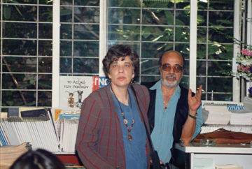 Με τον συγγραφέα Τάσσο Ρούσσο